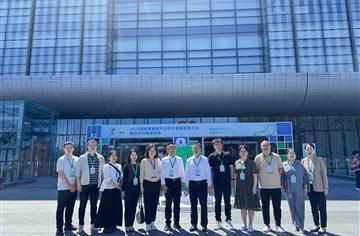 集團領導帶隊參加2024國際零碳城市鄉(xiāng)村與零碳建筑大會暨技術設備博覽會